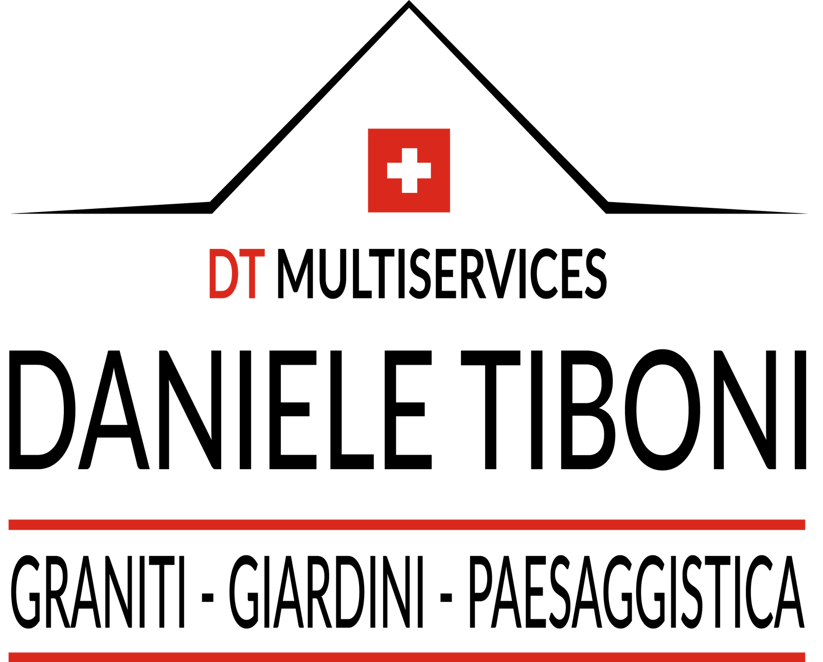 Logo Giardini, Graniti e pali di castagni by DT Multiservices di Daniele Tiboni